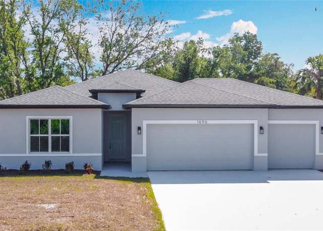 Property at 1696 Bendix Ter, North Port, FL 34286, 4 beds, 3 baths