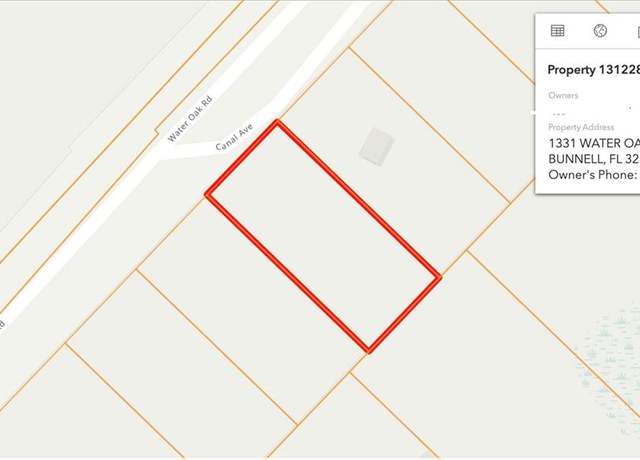 Property at 1331 Water Oak Rd, Bunnell, FL 32110