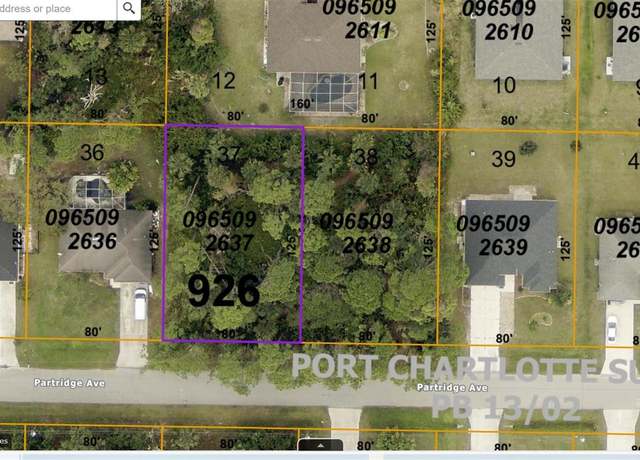 Property at Partridge Ave, North Port, FL 34286
