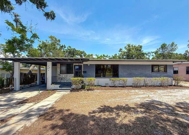 Property at 922 Alcazar Way S, St Petersburg, FL 33705, 2 beds, 1 bath