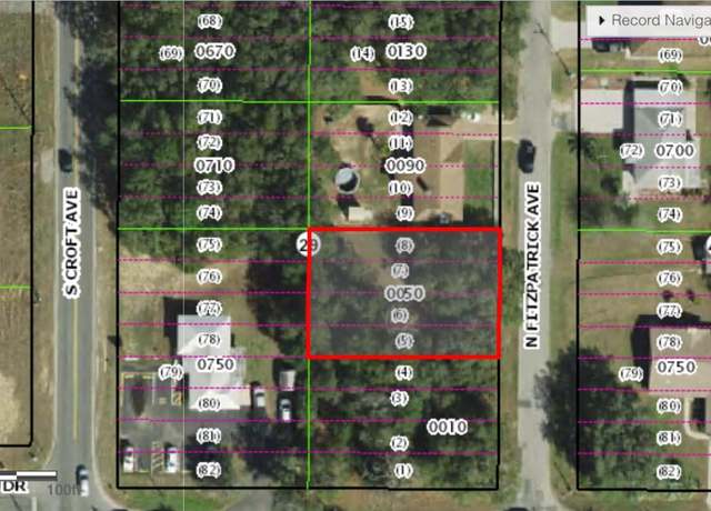 Property at 24 N Fitzpatrick Ave, Inverness, FL 34453