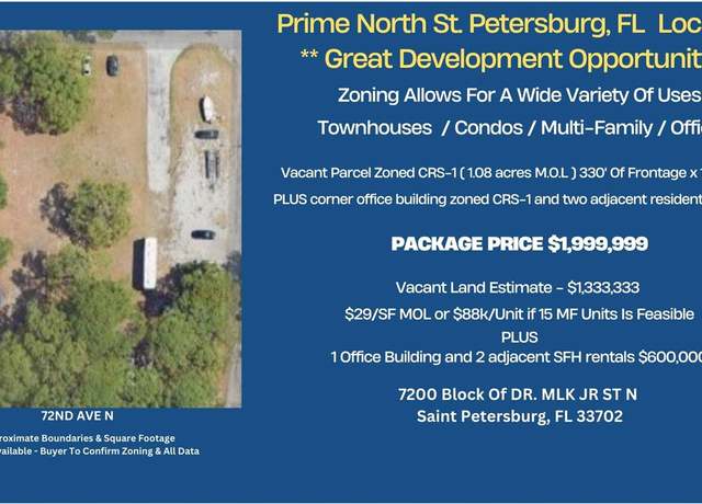 Property at 7200 DR Martin Luther King JR St N, St Petersburg, FL 33702