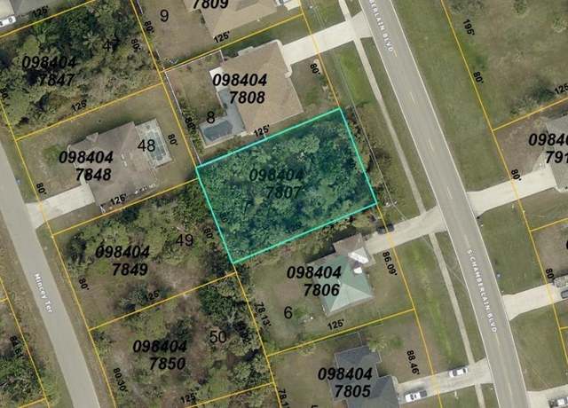 Property at S Chamberlain Blvd, North Port, FL 34286