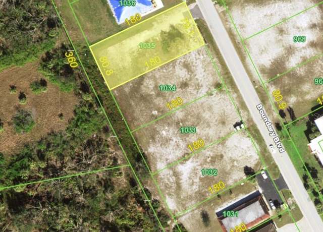 Property at 109 Boundary Blvd, Rotonda West, FL 33947