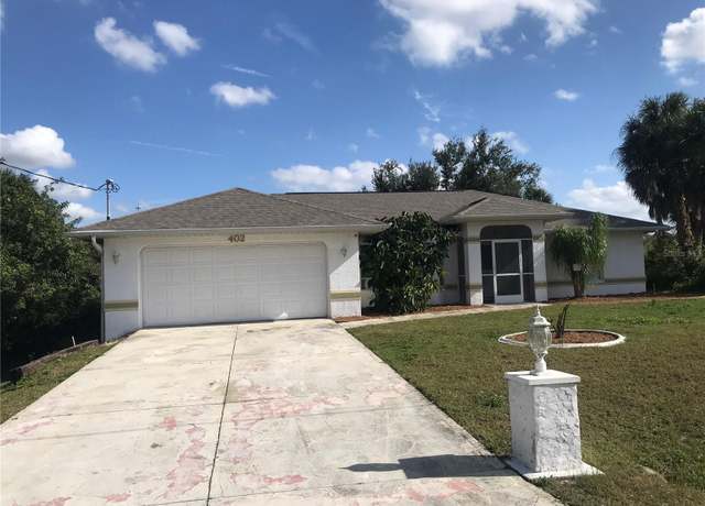 Property at 402 Lomond Dr, Port Charlotte, FL 33953, 3 beds, 2 baths