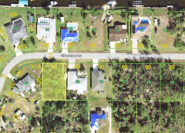 Property at 878 Clearview Dr, Port Charlotte, FL 33953