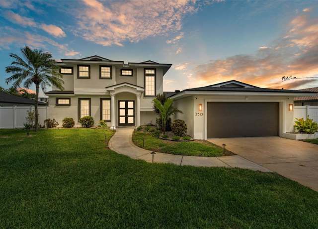 Property at 330 Palm Is NE, Clearwater Beach, FL 33767, 4 beds, 3 baths