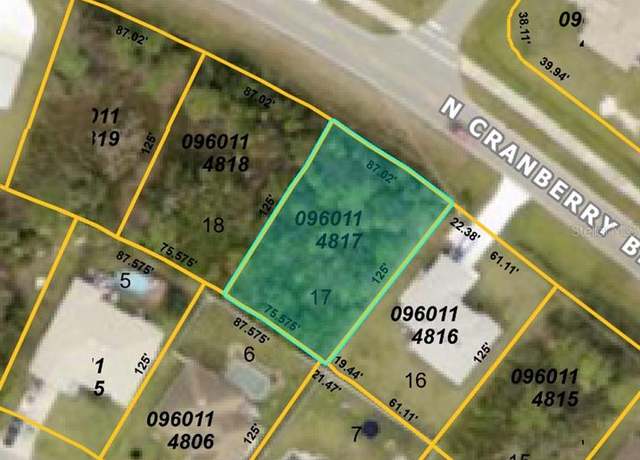 Property at N Cranberry Blvd, North Port, FL 34286