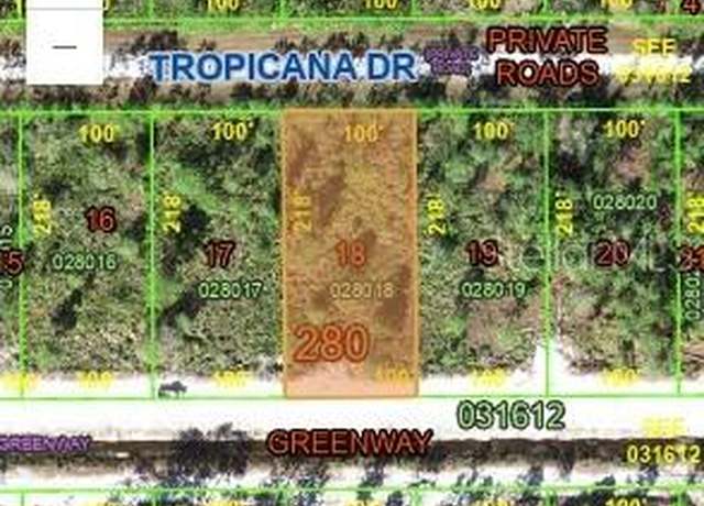 Property at 0 Tropicana Dr, Indian Lake Estates, FL 33855