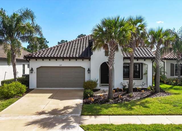 Property at 249 Palmaria Ct, Nokomis, FL 34275, 3 beds, 3 baths