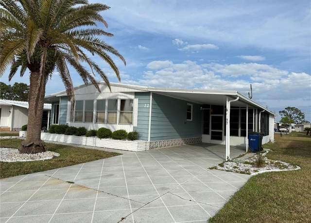 Property at 22 Nautical Dr, North Port, FL 34287, 2 beds, 2 baths