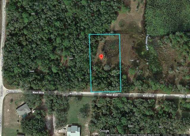 Property at 33461 West Blvd, Webster, FL 33597