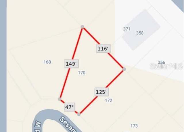 Property at 170 Sesame Rd E, Rotonda West, FL 33947