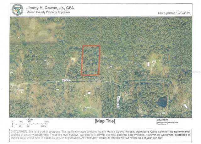 Property at 00 (TBD) NE 47th Pl, Silver Springs, FL 34488