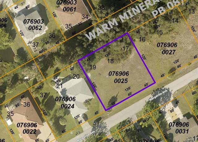 Property at LOT 17, 18 & 19 Margarita Ave, North Port, FL 34287