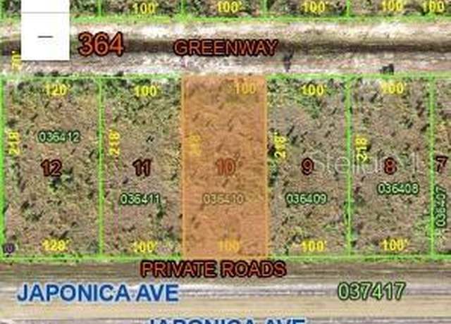Property at 0 Japonica Dr, Indian Lake Estates, FL 33855