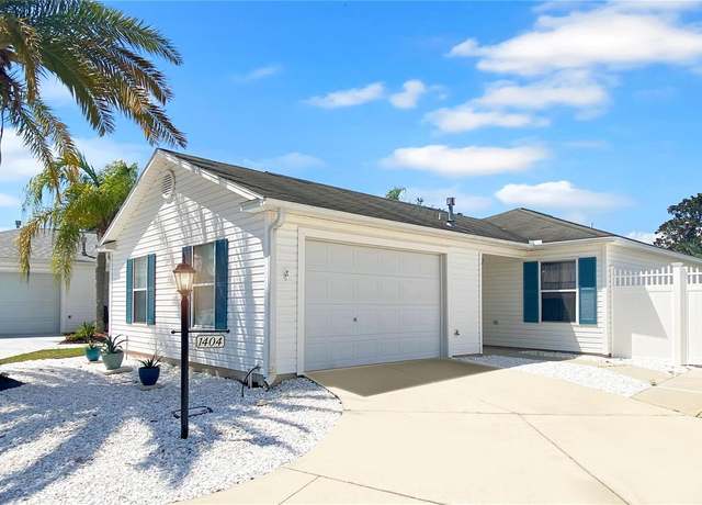 Property at 1404 Georgiana Ter, The Villages, FL 32162, 2 beds, 2 baths