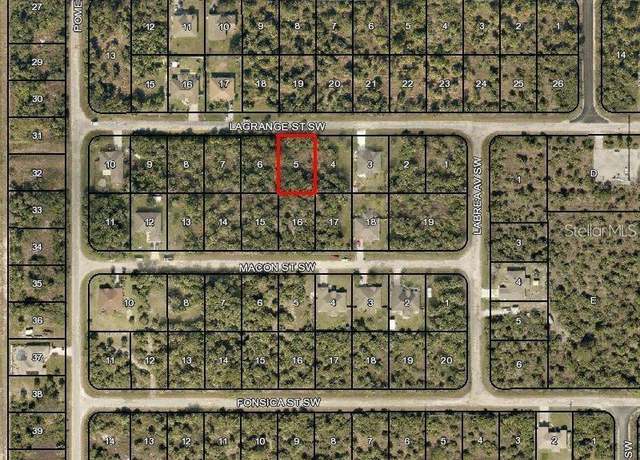 Property at 558 Lagrange St SW, Palm Bay, FL 32908
