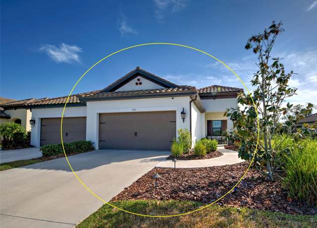Property at 220 Sarezzo Cir, Nokomis, FL 34275, 2 beds, 2 baths