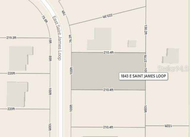 Property at 1843 E Saint James Loop, Inverness, FL 34453