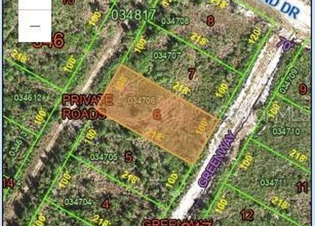 Property at 0 Palm Beach Dr, Indian Lake Estates, FL 33855