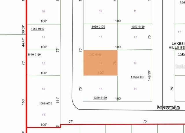 Property at 122 Roberto Ln, Florahome, FL 32140
