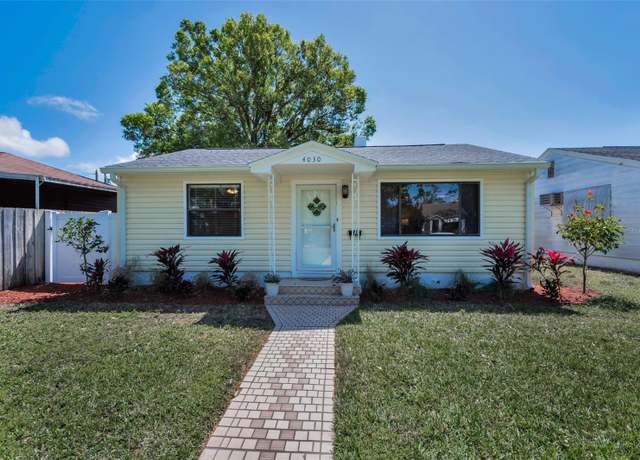 Property at 4030 3rd Ave N, St Petersburg, FL 33713, 2 beds, 1 bath