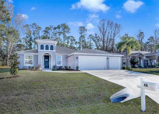 Property at 46 Pebble Beach Dr, Palm Coast, FL 32164, 3 beds, 2 baths
