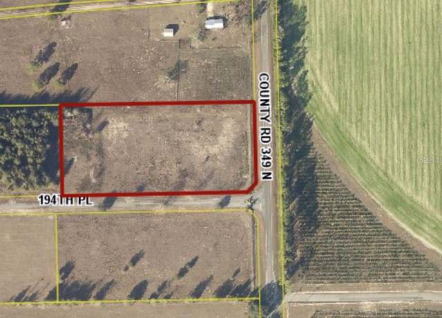 Property at 0 194th Pl, O'brien, FL 32071
