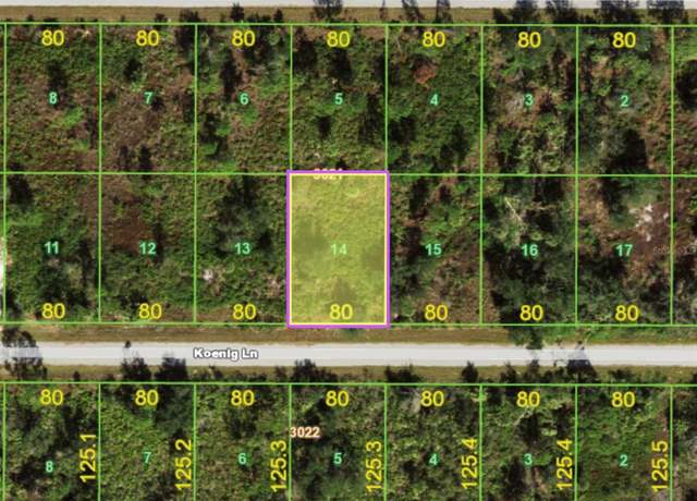 Property at 12468 Koenig Ln, Port Charlotte, FL 33953