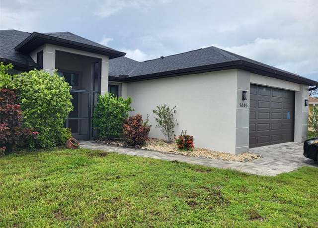Property at 1615 NE 17th St, Cape Coral, FL 33909, 3 beds, 2 baths
