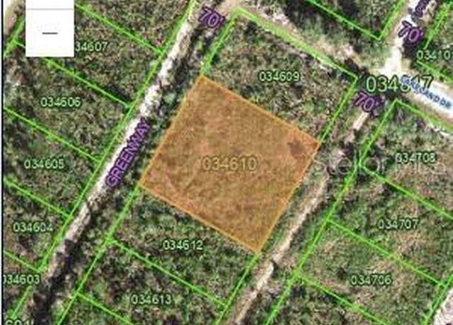 Property at 0 Palm Beach Dr, Indian Lake Estates, FL 33855