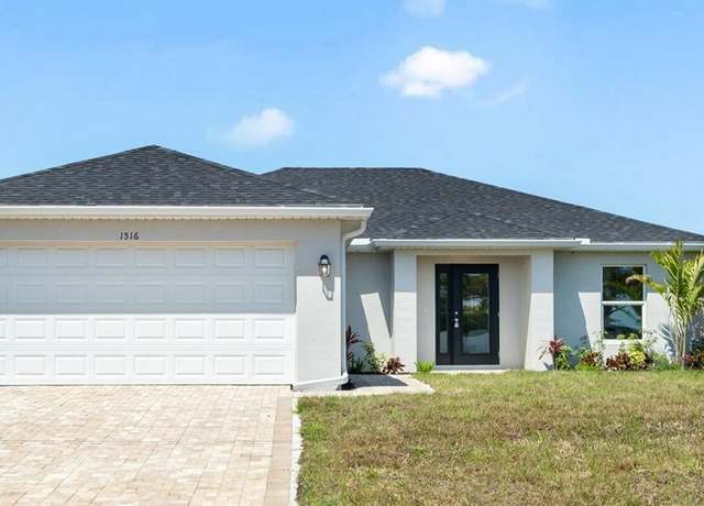 Property at 1516 NW 24th Pl, Cape Coral, FL 33993, 4 beds, 2 baths