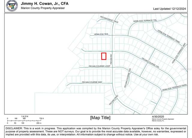 Property at 0 Pecan Course Cir, Ocala, FL 34472