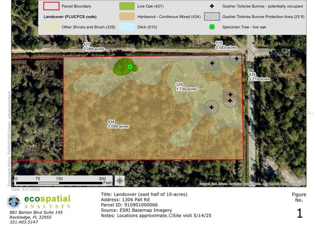 Property at 1306 Pell Rd, Osteen, FL 32764