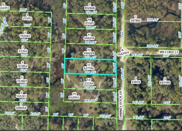 Property at Chimney Rock Dr, Webster, FL 33597