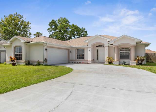 Property at 6 Prince Michael Ln, Palm Coast, FL 32164, 3 beds, 2 baths