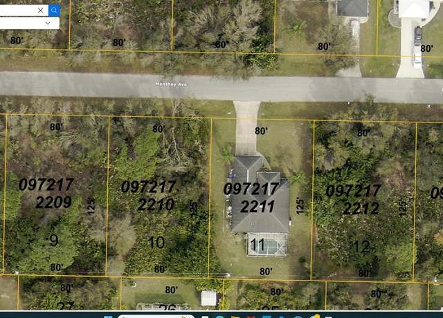 Property at Manthey Ave, North Port, FL 34291