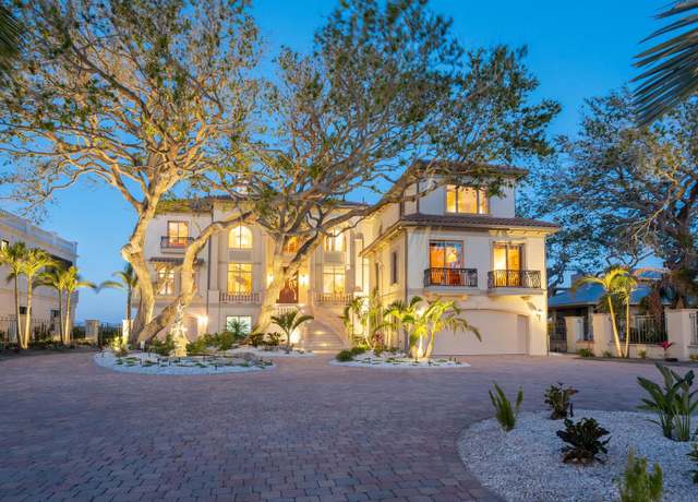 Property at 1216 N Casey Key Rd, Osprey, FL 34229, 5 beds, 7 baths