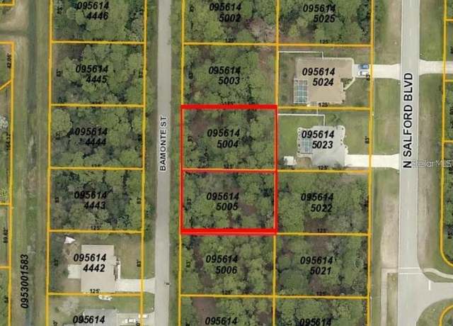 Property at Lot 4 and 5 Bamonte St, North Port, FL 34286