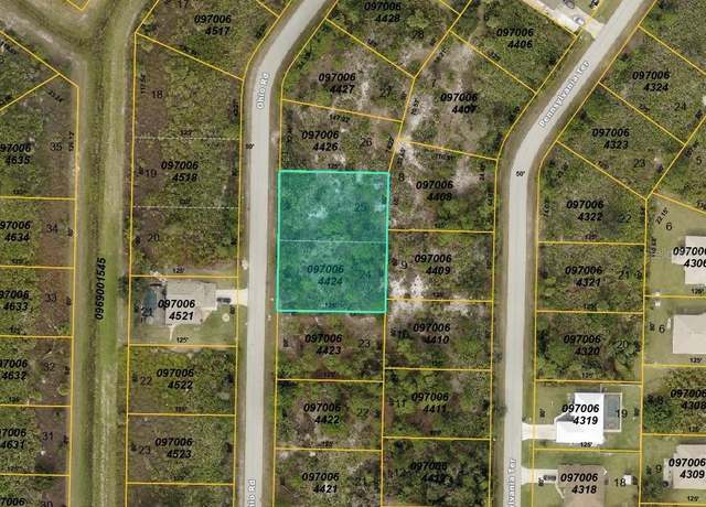 Property at LOTS 24 & 25 BLOCK 644 Ohio Rd, North Port, FL 34291