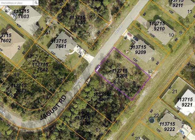 Property at Jagust Rd, North Port, FL 34288