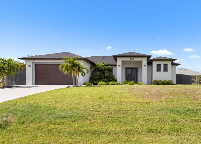 Property at 306 NE 9th Ter, Cape Coral, FL 33909, 3 beds, 2 baths