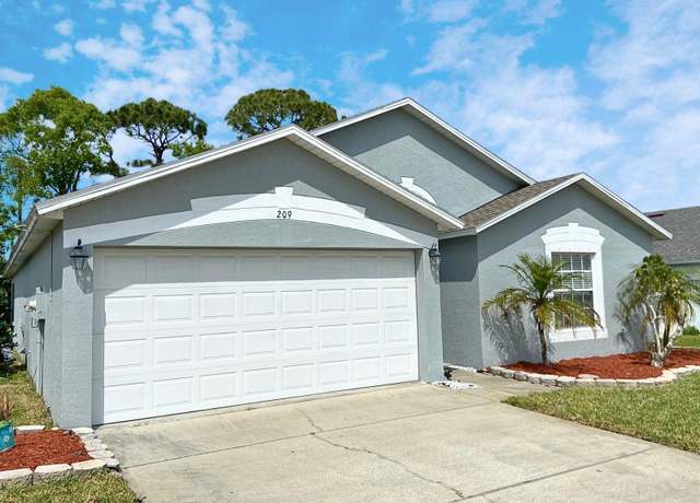 Property at 209 Oak Branch Dr, Edgewater, FL 32141, 3 beds, 2 baths