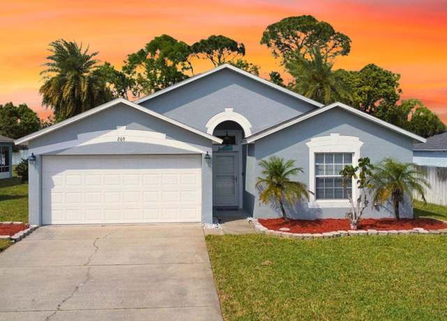 Property at 209 Oak Branch Dr, Edgewater, FL 32141, 3 beds, 2 baths