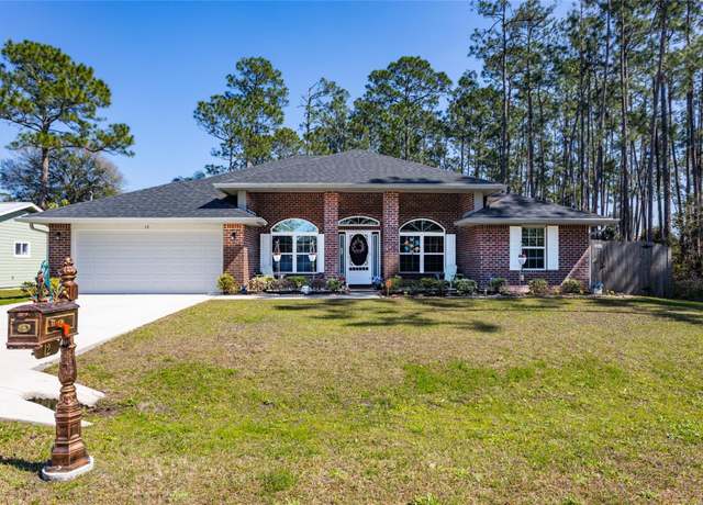 Property at 12 Brice Ln, Palm Coast, FL 32137, 4 beds, 2 baths