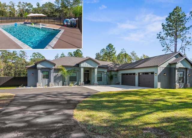 Property at 7376 Fall St, Brooksville, FL 34613, 5 beds, 3 baths