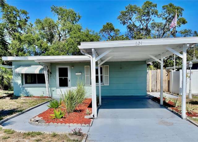 Property at 624 Folsom St S, St Petersburg, FL 33707, 2 beds, 1 bath