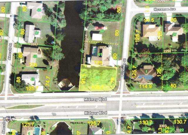 Property at 1649 Achilles St, Port Charlotte, FL 33980