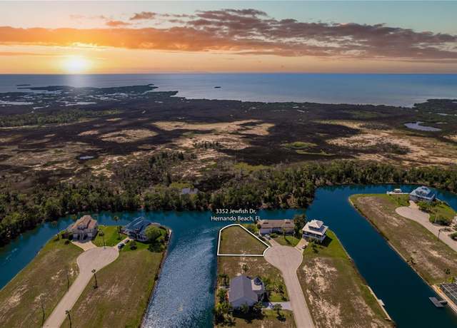 Property at 3352 Jewfish Dr, Hernando Beach, FL 34607